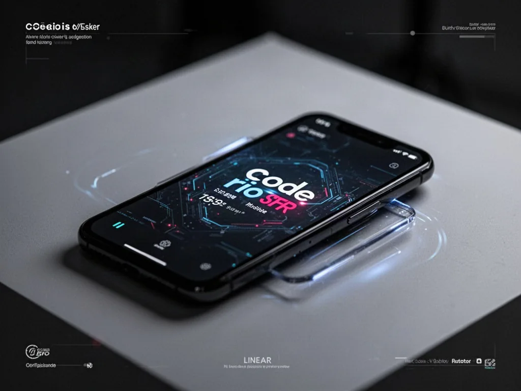 Un smartphone affiche le code RIO SFR pour conserver son numéro