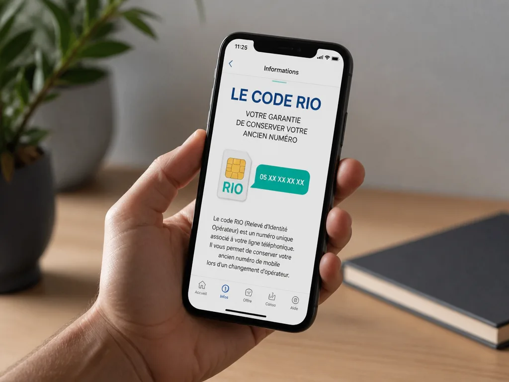 Le code RIO mobile, votre garantie de conserver votre ancien numéro